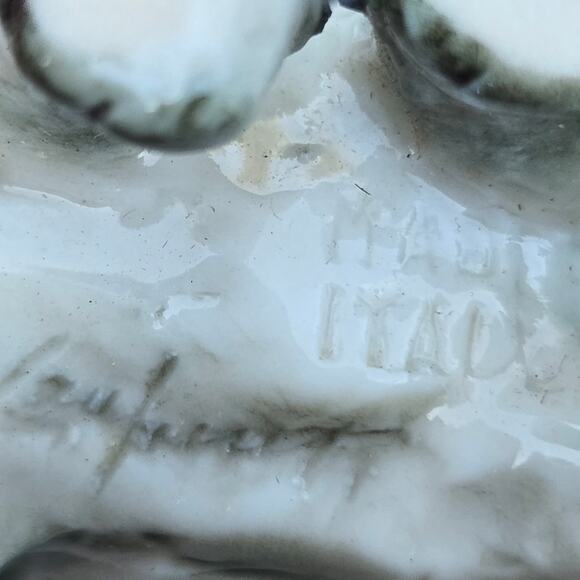 Cacciapuoti Ceramic Gray Elephants Set of 3 Made in Italy Approx 2" each *read* - Picture 8 of 13